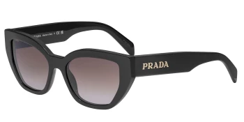 Prada PR A09S style-color 1AB0A6 Black / Brown Gradient Lens