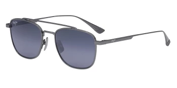 Maui Jim KAHANA style-color GS640-17 Shiny Dark Ruthenium / Neutral Grey Lens