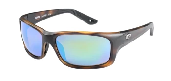 Costa Del Mar 6S9106 JOSE PRO 06S9106 style-color 910612 Matte Tortoise / Green Mirror Lightwave Glass Lens