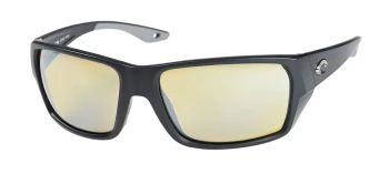 Costa Del Mar 6S9113 TAILFIN 06S9113 style-color 911305 Matte Black / Sunrise Silver Mirror Lightwave Glass Lens