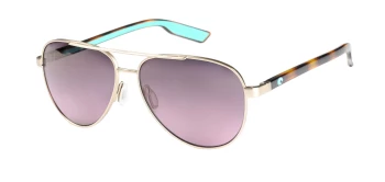 Costa Del Mar 6S4002 PELI 06S4002 style-color 400226 Brushed Gold / Rose Gradient Lightwave Glass Lens