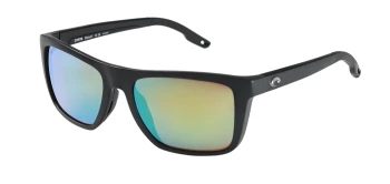 Costa Del Mar 6S9107 MAINSAIL 06S9107 style-color 910702 Matte Black / Green Mirror Polycarbonate Lens