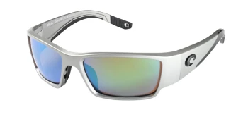 Costa Del Mar 6S9109 CORBINA PRO 06S9109 style-color 910907 Metallic Silver / Green Mirror Lightwave Glass Lens