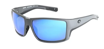 Costa Del Mar 6S9080 REEFTON PRO 06S9080 style-color 908007 Matte Gray / Blue Mirror Lightwave Glass Lens