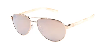 Costa Del Mar 6S4007 FERNANDINA 6S4007_G style-color 400710 Rose Gold / Copper Silver Mirror Polycarbonate Lens