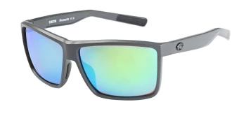 Costa Del Mar 6S9016 RINCONCITO 06S9016 style-color 901612 Matte Gray / Green Mirror Polycarbonate Lens