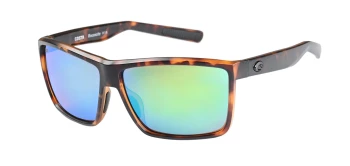 Costa Del Mar 6S9016 RINCONCITO 06S9016 style-color 901611 Matte Tortoise / Green Mirror Polycarbonate Lens