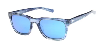 Costa Del Mar 6S2003 TYBEE 06S2003 style-color 200319 Ocean Currents / Blue Mirror Lightwave Glass Lens