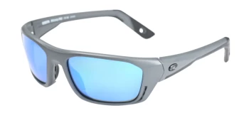 Costa Del Mar 6S9115 WHITETIP PRO 06S9115 style-color 911507 Matte Gray / Blue Mirror Lightwave Glass Lens
