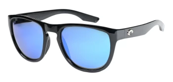 Costa Del Mar 6S9082 IRIE 06S9082 style-color 908201 Black / Blue Mirror Lightwave Glass Lens