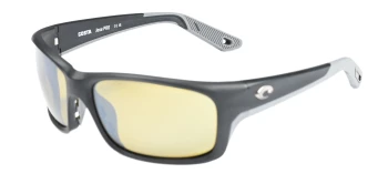 Costa Del Mar 6S9106 JOSE PRO 06S9106 style-color 910605 Matte Black / Sunrise Silver Mirror Lightwave Glass Lens