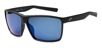 Costa Del Mar 6S9018 RINCON 06S9018 style-color 901837 Matte Black / Blue Mirror Polycarbonate Lens