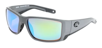 Costa Del Mar 6S9078 BLACKFIN PRO 06S9078 style-color 907810 Matte Gray / Green Mirror Lightwave Glass Lens