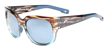 Costa Del Mar 6S9019 WATERWOMAN 6S9019 style-color 901910 Shiny Wahoo / Gray Silver Mirror Polycarbonate Lens