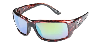 Costa Del Mar 6S9006 FANTAIL 06S9006 style-color 900635 Tortoise / Green Mirror Lightwave Glass Lens