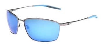 Costa Del Mar 6S6009 TURRET 06S6009 style-color 600908 Matte Dark Gunmetal / Blue Mirror Polycarbonate Lens