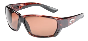 Costa Del Mar TUNA ALLEY READERS 6S7008 style-color 000102 Tortoise / Copper Polycarbonate Lens