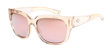 Costa Del Mar 6S9004 WATERWOMAN 2 06S9004 style-color 900405 Shiny Blonde Crystal / Copper Silver Mirror Polycarbonate Lens