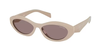 Prada PR 26ZSF style-color 25B6X1 Powder / Dark Purple Lens
