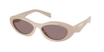 Prada PR 26ZS style-color 25B6X1 Powder / Dark Purple Lens