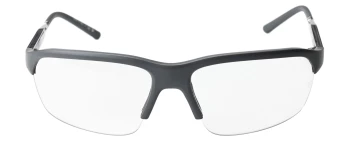 Oliver Peoples OV5572S R-6 0OV5572S style-color 7008SB Semi - Matte Anthracite / Clear Blue Light Filter Lens
