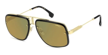 Carrera Glory Ii style-color 71C Blck Yllw 1C B / MJ YELLOW GREEN MIRROR J Lens