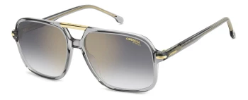 CARRERA 350/S style-color KB7 Grey B7 G / FQ GREY SHADED GOLD MIRROR Q Lens