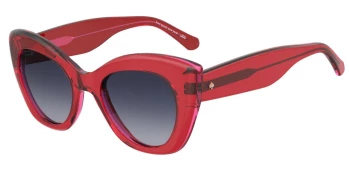 Kate Spade KS DOMINICA/S style-color 8CQ Cherry CQ C / 9O DARK GREY SHADED O Lens