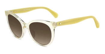 Kate Spade KS KARLEE 2/S style-color 40G Yellow 0G Y / HA BROWN SHADED A Lens