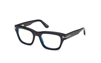 Tom Ford FT6036-B style-color 001 Shiny Black / Shiny Black