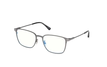 Tom Ford FT6055-D-B Asian Fit style-color 012 Shiny Dark Ruthenium / Shiny Dark Ruthenium