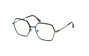 Tom Ford FT6050-B style-color 001 Shiny Black / Shiny Black