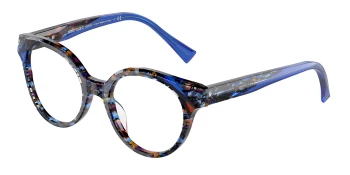 Alain Mikli A03143 SAVOIE style-color 002 Havana Blue Violet / Blue / Brown
