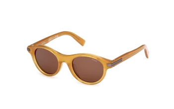 Ermenegildo Zegna EZ0271 style-color 45E Shiny Light Brown / Shiny Light Brown / brown brown Lens