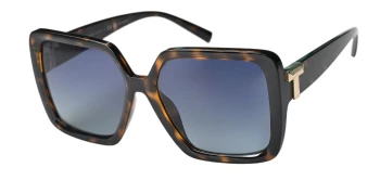 Tiffany TF4206U style-color 80154U Havana / Azure Gradient Dark Blue Polar Lens