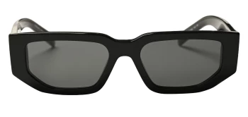 Prada PR 09ZS style-color 1AB5S0 Black / Dark Grey Lens