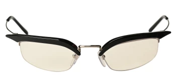 Prada PR B50S style-color TZM08N Black / Silver / Clear Blue Light Filter Lens