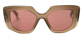Prada PR 14ZS style-color 11S08S Opal Loden / Dark Violet Lens
