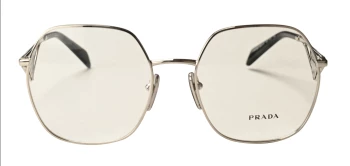 Prada PR 59ZV style-color 1BC1O1 Silver