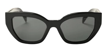 Prada PR A09S style-color 1AB5S0 Black / Dark Grey Lens