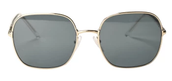 Prada PR 67XS style-color ZVN09T Pale Gold / Dark Grey Lens
