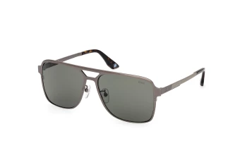 Bmw BW0069-H style-color 09N Matte Gunmetal / Matte Light Green / green green Lens
