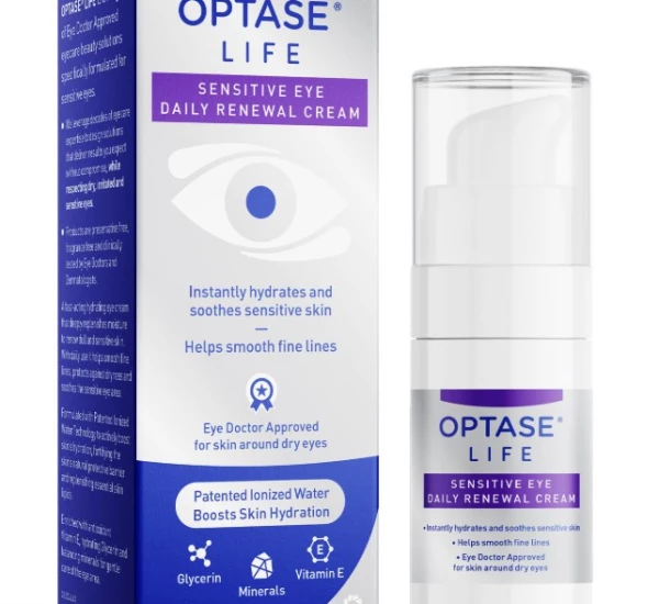 OPTASE&reg; Life Sensitive Eye Daily Renewal Cream