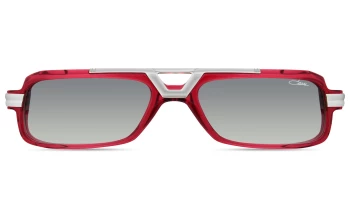 Cazal MOD 664 style-color 004 Red - Silver / Gradient Bordeaux Lens