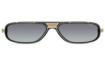 Cazal MOD 665 style-color 002 Black Matt - Bicolour / Green Mineral Lens