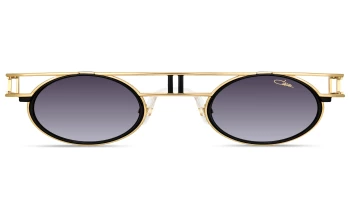 Cazal MOD 668/3 style-color 001 Black - Gold / Smoke Lens