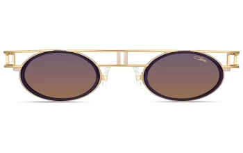 Cazal MOD 668/3 style-color 003 Gold - Violet / Smoke Lens