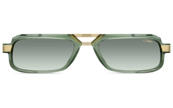 Cazal MOD 669 style-color 004 Dark Green - Gold / Green Lens