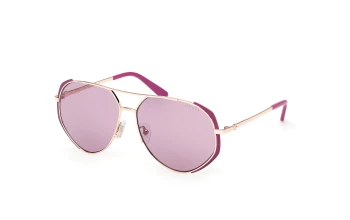 Guess GU00219 style-color 82Y Matte Violet / Shiny Rose Gold / violet violet Lens