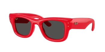 Ray-Ban RB4940 WAYFARER PUFFER 0RB4940 style-color 683187 Red / Ultra Black Lens